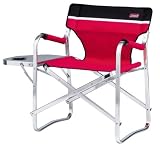 Coleman Deck chair Cardinal with table