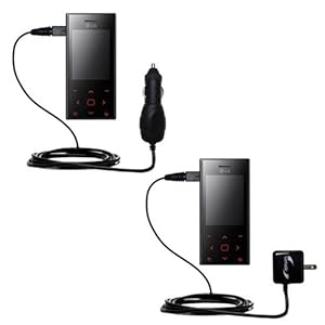 Car and Wall Charger Essential Kit for the LG New Chocolate BL20 - uses Gomadic TipExchange Technology