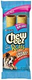 Cheweez Dog Treats Beefhide Rolls Chicken Basted, 6-Ounce Pouch (Pack of 12)