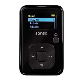 Sandisk 2gb Sansa Clip+ MP3 Player black �37.89