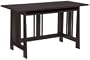 Altra Furniture Modern Mission Desk, Chocolate Wenge