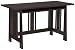 Altra Furniture Modern Mission Desk, Chocolate Wenge
