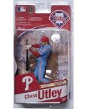 McFarlane Toys MLB Sports Picks Series 27 Action Figure Chase Utley (Philadelphia Phillies) Powder Blue Uniform Bronze Collector Level Chase