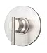 Danze D562058BNT Parma Single Handle 3/4-Inch Thermostatic Shower Valve Trim Kit, Brushed Nickel (Valve Not Included)