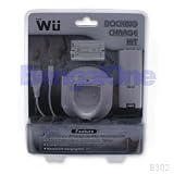 Rechargeable Battery and Docking Charge Kit for Wii