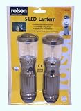 Rolson 61720 2pc 5 Led Camping Lantern