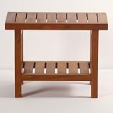 Large Large Spa Shower Bench Seat with Shelf