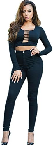 Blrose Sexy Physical Attraction Top(Black )