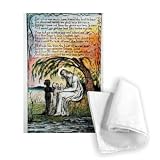 'The Little Black Boy' plate 9 (Bentley 10).. - Tea Towel 100% Cotton - Art247 - Tea Towel - 46x70cm