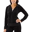 Merona&reg; Womens Cozy Velour Hoodie - Black