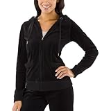 Merona&Acirc;&reg; Womens Cozy Velour Hoodie - Black - M