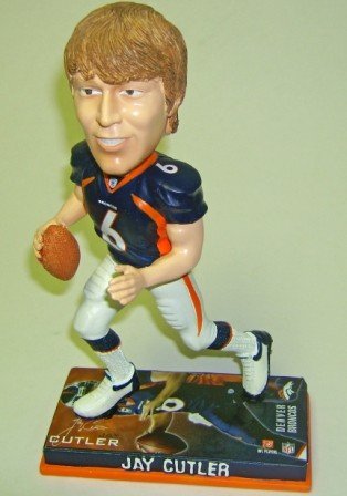 Jay Cutler Broncos 2008 Player Bobblehead Figure
