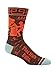 Blue Q Men's Novelty Crew Socks - (Mens Size 7-12) with Sock Ring