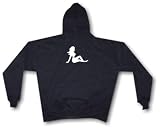 Mud Flap Girl Truckers Logo Men's Hoodie Sweat Shirt Small thru 4XL