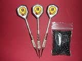 DARTSET: Messing verchromt, 17g. + 50 Ersatzspitzen