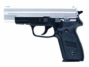 Gsg  mod pistola de airsoft. 229 de doble tono, largo, negro, 203.690