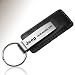 Jeep Wrangler Black Leather Key Chain