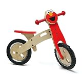 Sesame Street Childs Wooden Training Bike - Elmo