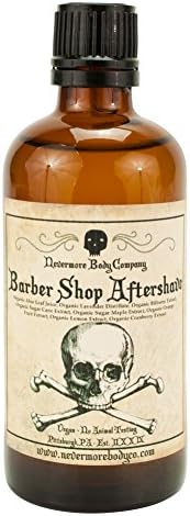 Nevermore Nightmare Aftershave Barber Shop 4 Ounce