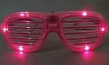 FLASHING LIGHTS pink shutter shades style