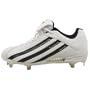 adidas Men's Clima Phenom Low ( sz. 13.0, Running White/Black/Metallic Silver )