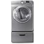 Samsung : DV448AGP 7.4 cu. ft. Super Capacity Gas Dryer - Stainless Platinum