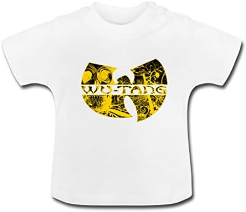 GoGoGing Baby Wu-Tang Clan Personalized Classic T-Shirt White 24M