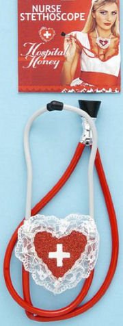 Hospital Honey Nurse Costume Stethoscope