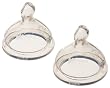 NUK Silicone Orthodontic Nipples, Medium, 0m+, 2 Pack