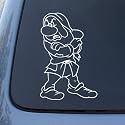 GRUMPY - Vinyl Decal Sticker #A1221 | Vinyl Color: White