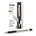 Pentel Quicker Clicker Automatic Pencil, 0.5mm Lead Size, Transparent Black Barrel, Box of 12 (PD345T-A)