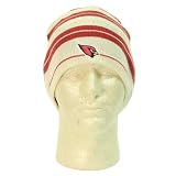 Arizona Cardinals Oatmeal Striped Winter Knit Hat - Red / Oatmeal