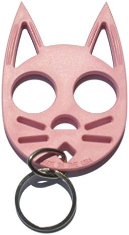 The Cat Personal Safety Keychain -Pink