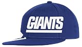 NFL Mens New York Giants End Zone Flat Visor Flex Hat - Tw78Z