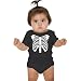 Baby Rock 'n Roll One-Piece, Ribs, Black, 0-3