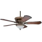 Hunter 23919 - 5 blade 52 sweep Brushed Walnut Ceiling Fan