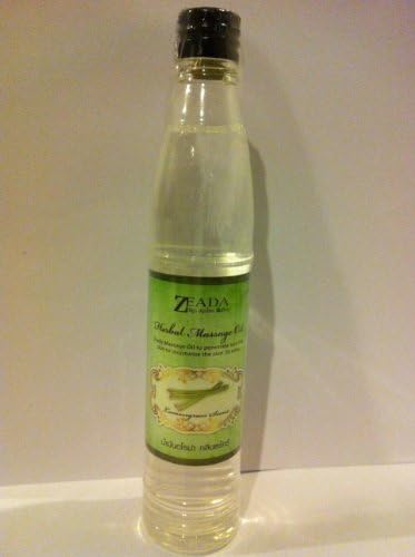 Herbal massage oil body massage oil to penetrate into the skin relax lemon grass 100 ml