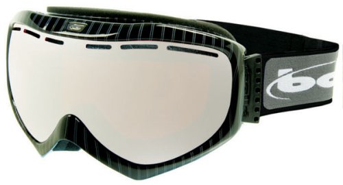 Bolle Quasar Snowboard/Ski Goggles (Pinstripe/Vermillon Gun)
