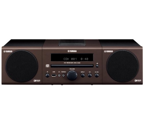 Yamaha MCR-040BR Micro Component System (Brown)