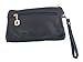 Women's Soft-Feel Leather Wristlet Crossbody Wallet