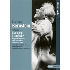 Bach/ Stravinsky: Bernstein (Magnificat Bwv 243/ Mass) [DVD] [2011] [NTSC]