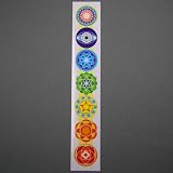 6" x 1" Color Crop Circle Chakra Magnet