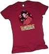 Uhura "Set Phasers On Stunning" -- Star Trek Crop Sleeve Fitted Juniors T-Shirt