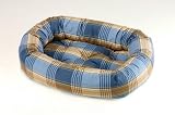 Bowser Donut Bed-Provence Plaid - Extra Large