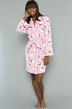 Hello Kitty Intimates The Kitty Craze Robe,Sleepwear for Women