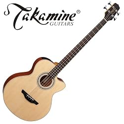 Takamine EG512C Jumbo Cutaway Acoustic-Electric Bass - Natural