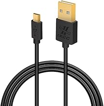 [Universal Reversible USB 2.0 Cable] iXCC &reg; Freedom Series 6ft (SIX FEET) Premium [High Speed][Extra Long][Corrosion Resistant Gold Plated ] USB 2.0 - Micro USB to USB Cable, A Male to Micro B Charge and Sync Black Cable Cord For Android, Samsung, HTC, Motorola, Nexus, Kindle Fire, Nokia, LG, HP, Sony, Blackberry and more