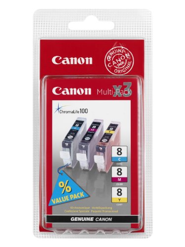 Canon CLI-8 Multipack (cyan,magenta, Yellow + 