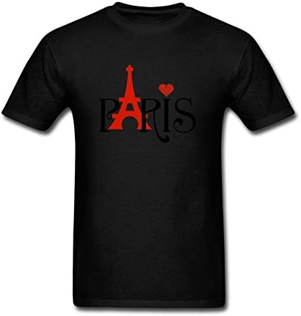 Wanenkser Famous Tourist Construction Paris Art T Shirt For Men