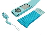 Review KMS PRODUCTS  / 4G BLUE FLIP CASE & FREE BLUE SOCK COVER FOR NEW APPLE iPOD NANO 4TH GENERATION + EXCLUSIVE NEW BLUE NECK STRAP